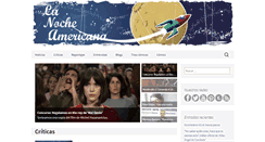 Desktop Screenshot of lanocheamericana.net