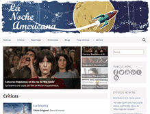 Tablet Screenshot of lanocheamericana.net
